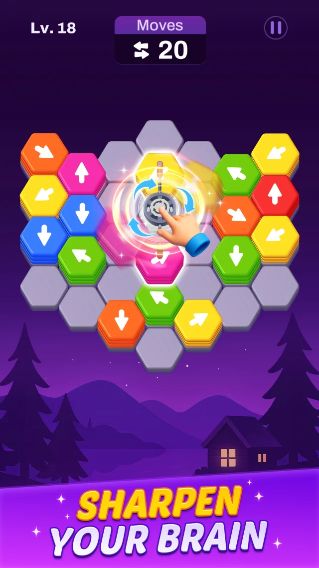 Hexout - Color Hexa Puzzle - Screen 2