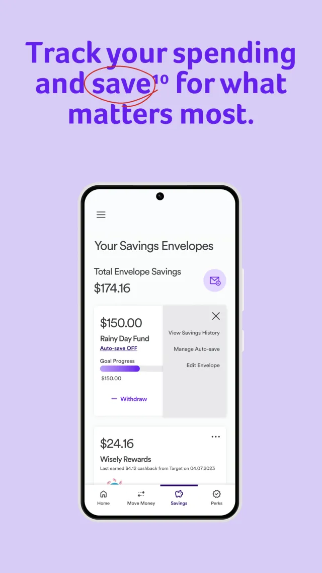 myWisely: Mobile Banking - Screen 4