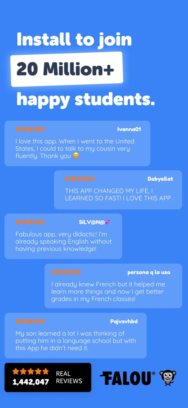 Falou - Fast language learning - Screen 7