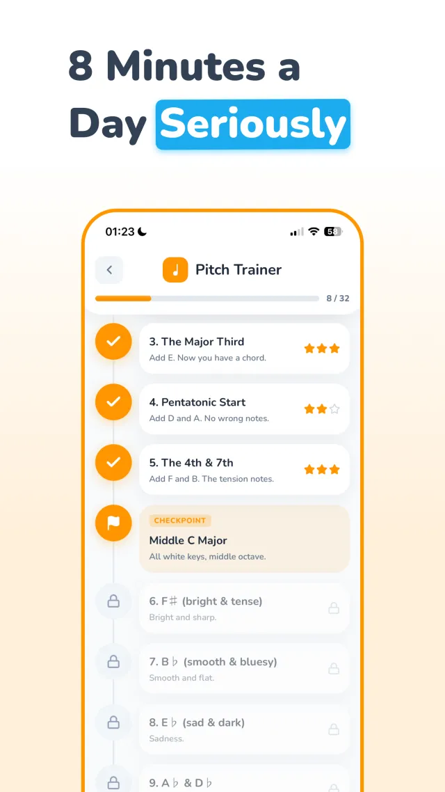 Pitch Trainer - Ear Training - Screen 5