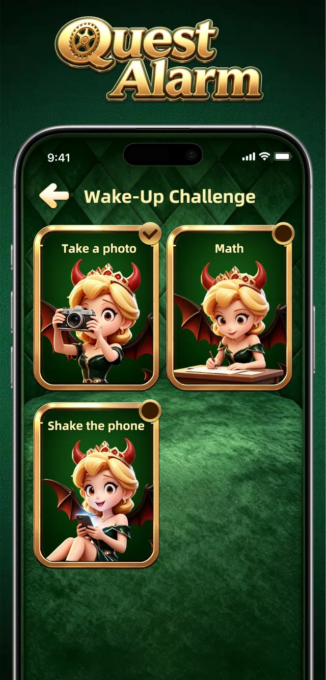 Quest Alarm - Screen 2