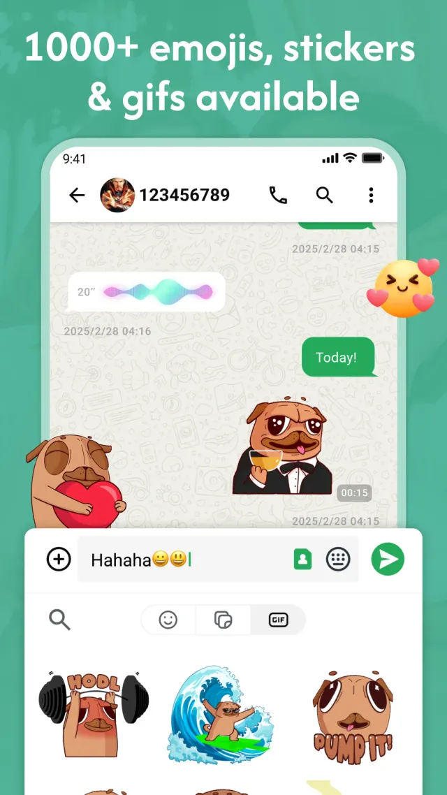 Messages: SMS + Messengers - Screen 2