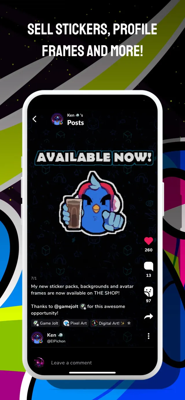 Game Jolt Social - Screen 6