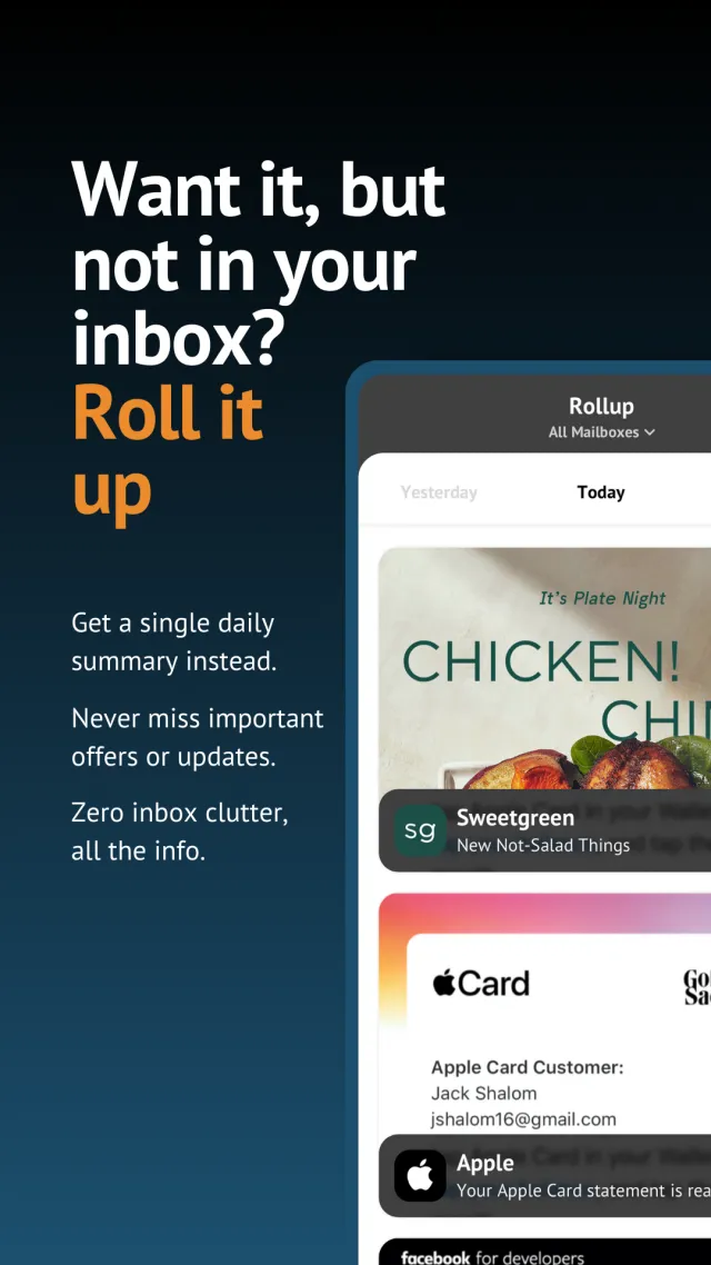 Unroll.Me - Inbox Mail Cleaner - Screen 6