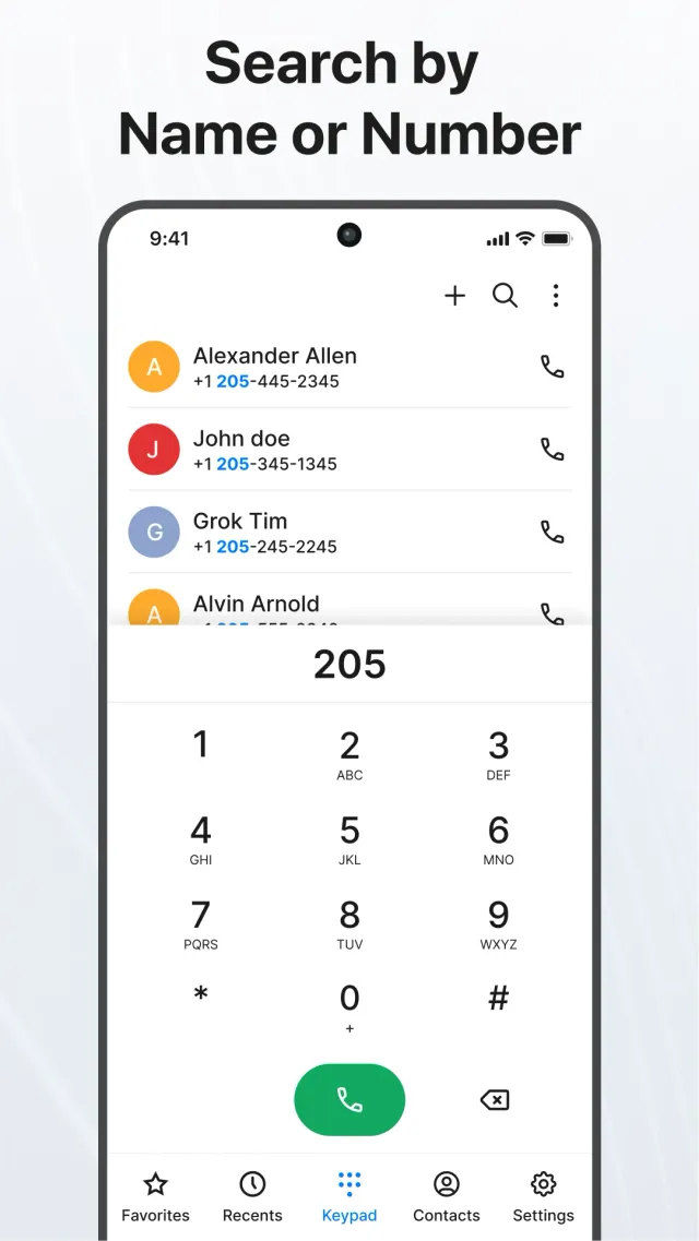 Contacts - Screen 5