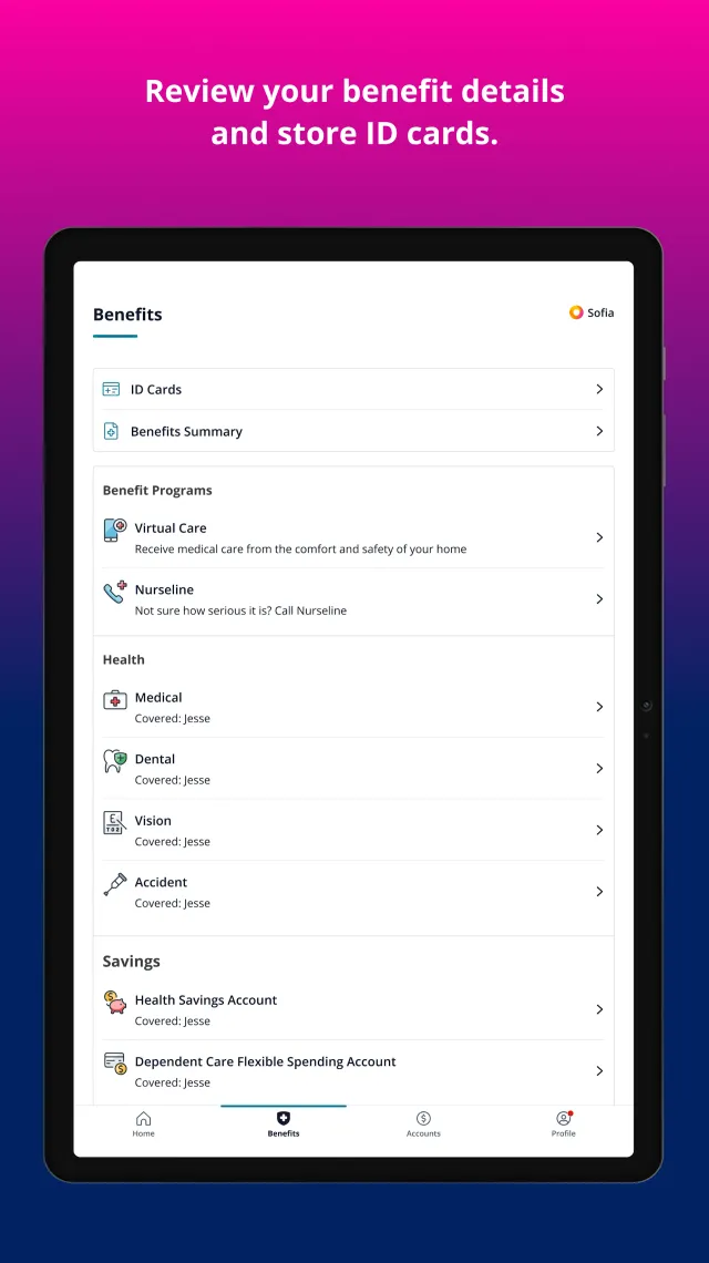 MyChoice Benefits - Screen 6