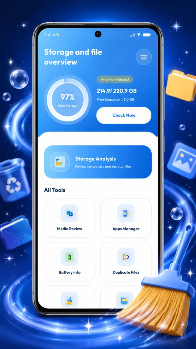 AirClean Cleaner - Screen 1