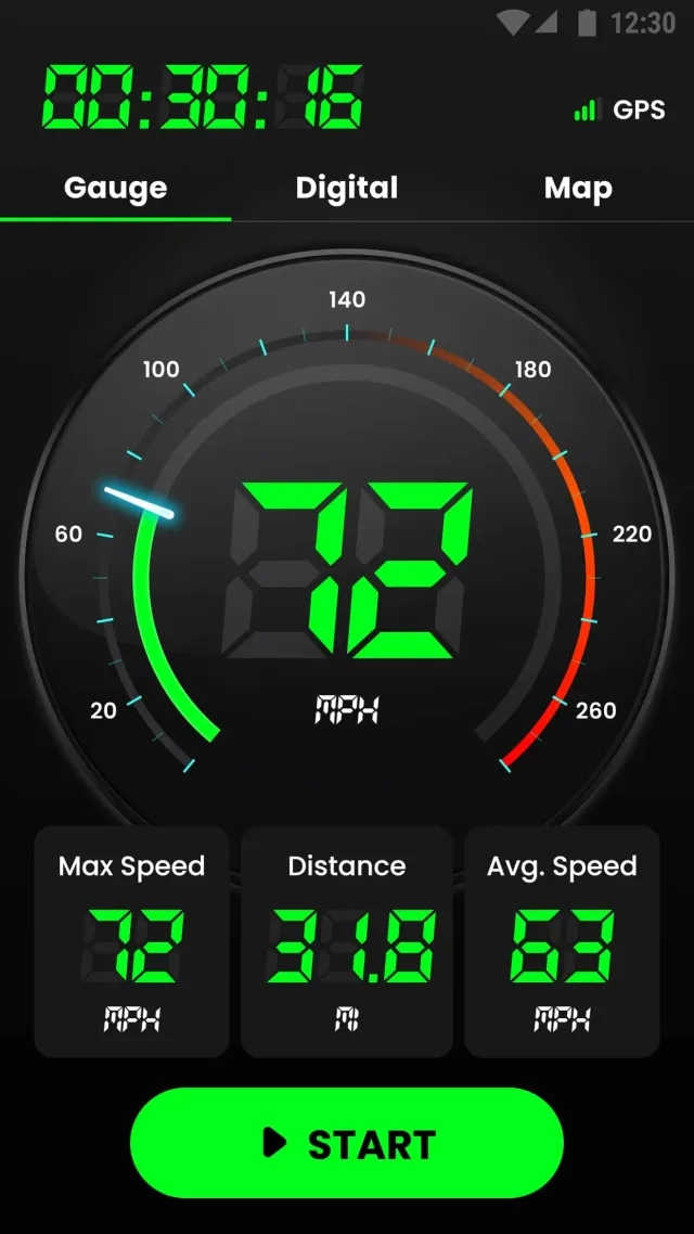 Speedometer: GPS Speedometer - Screen 2