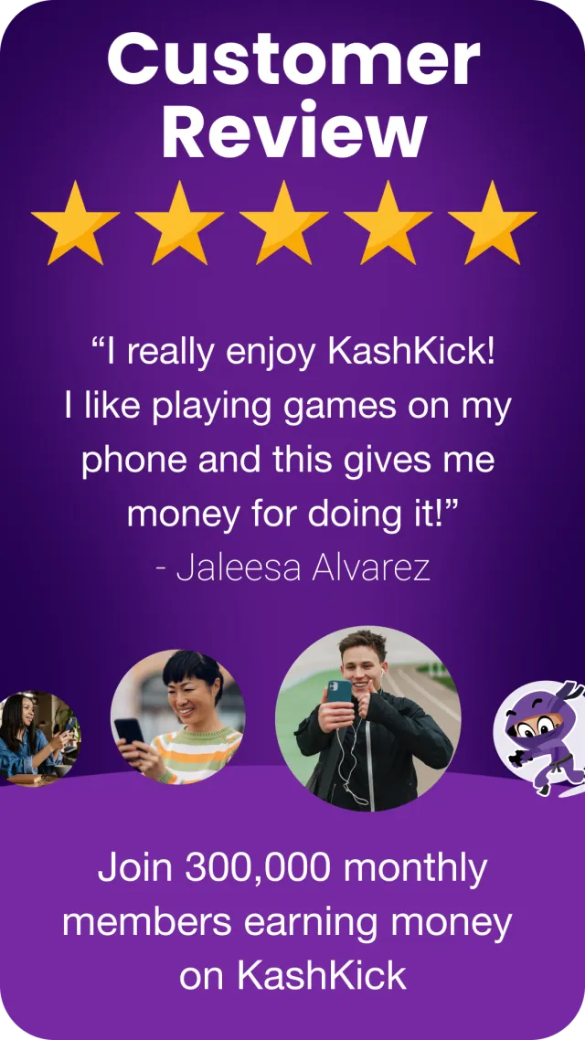 KashKick: Get paid to have fun - Screen 8