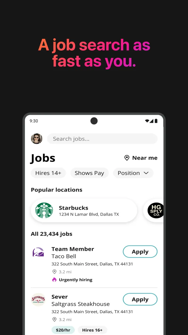 Seasoned Service Industry Jobs - Screen 2