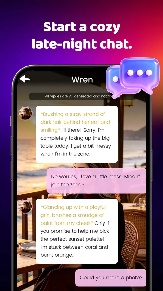 Vibe Chat - Pillow Talk - Screen 4