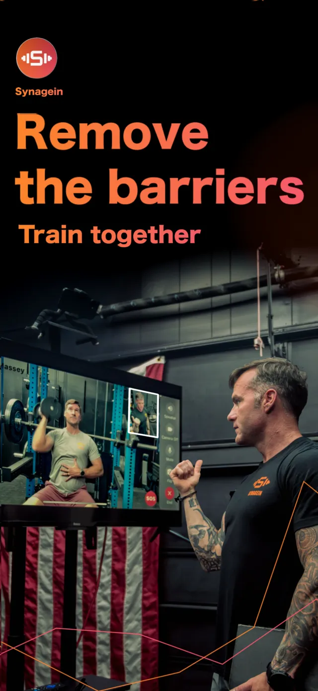 Synagein: Live Social Fitness - Screen 1