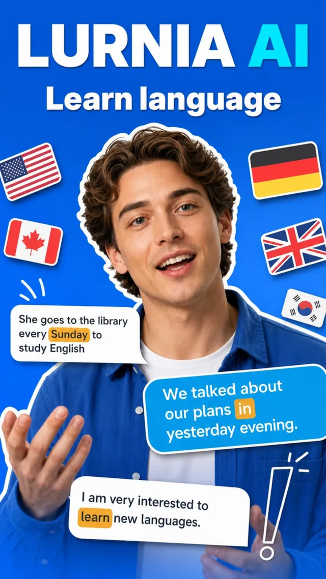 Lurnia: Learn Language with AI - Screen 1