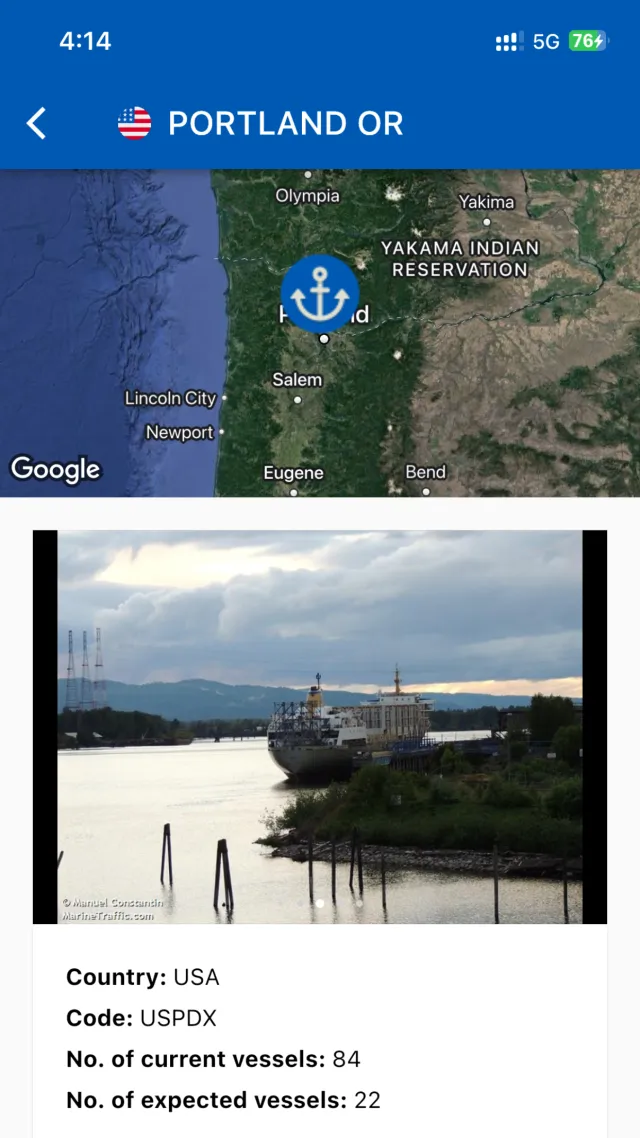 Vessel Tracking - Ship Radar - Screen 4