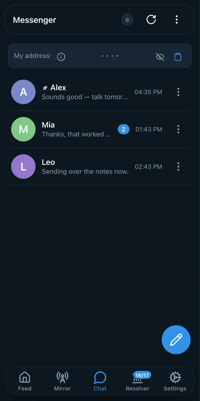 TheFeed: Private Feeds+Chat - Screen 3