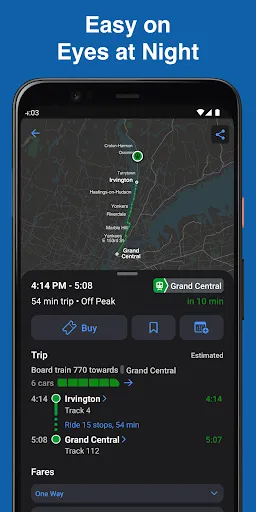 MTA TrainTime - Screen 4