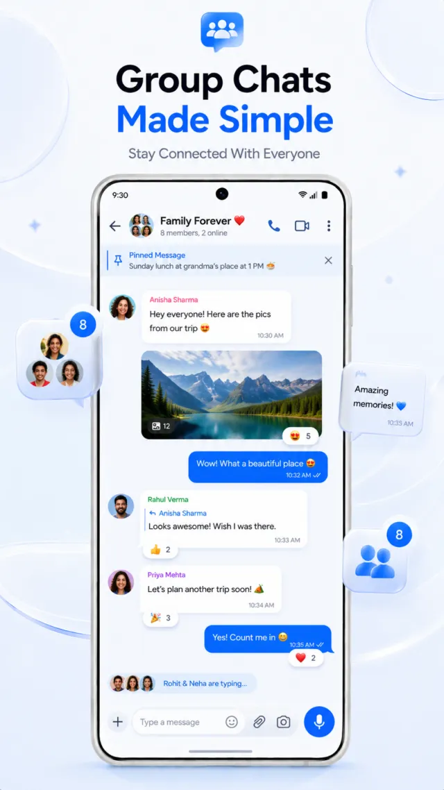 Messages : SMS & Private Chat - Screen 5
