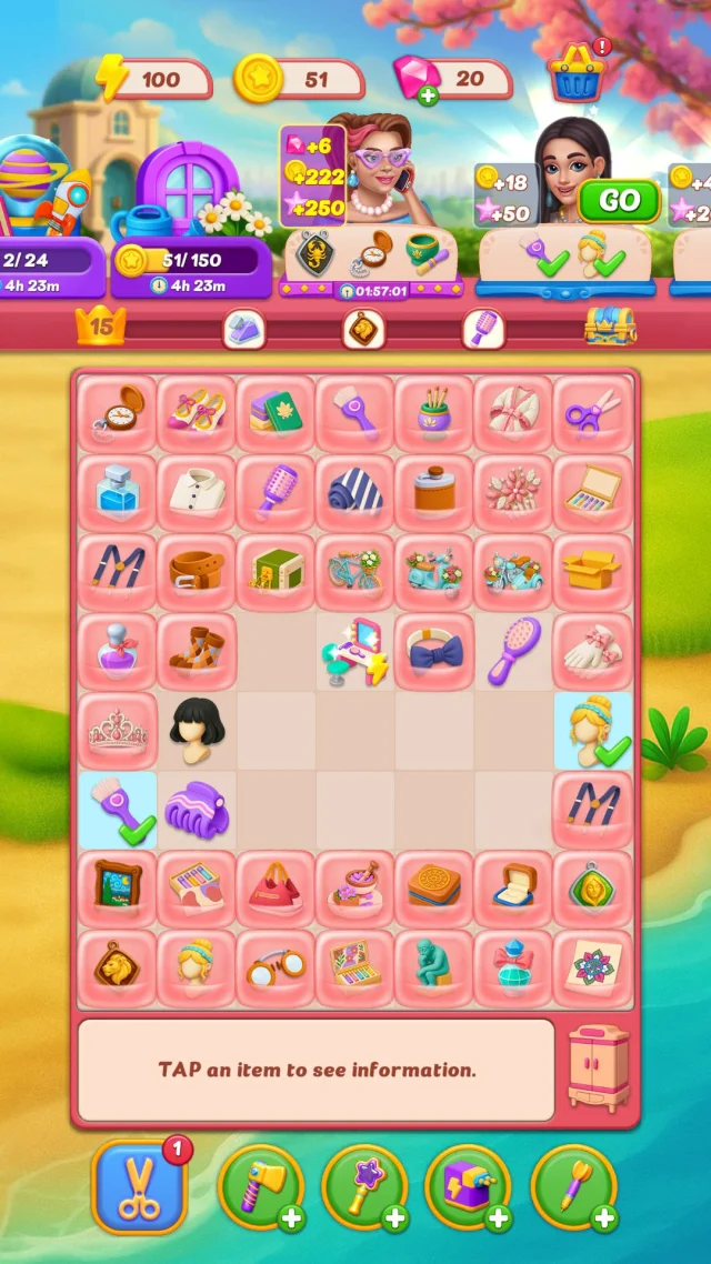 Golden Touch: Merge & Makeover - Screen 2