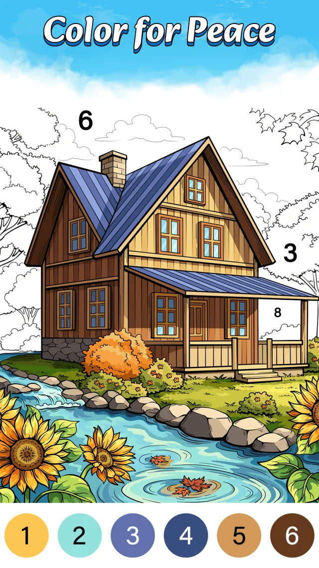 Color Oasis - Color by Number - Screen 6
