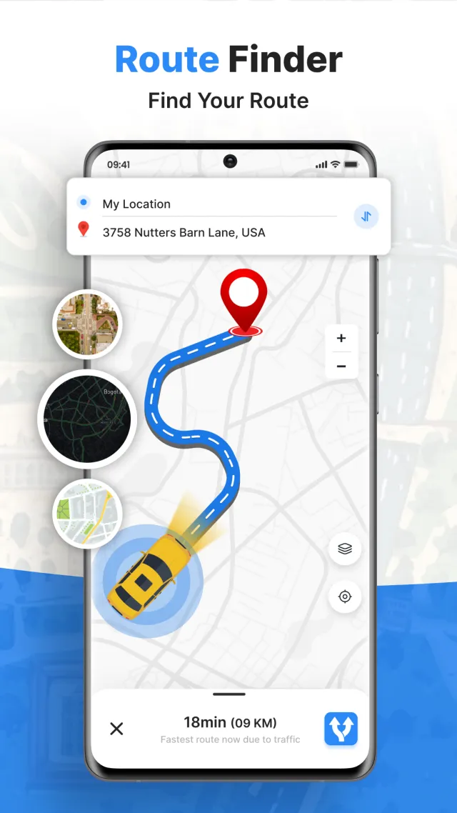 GPS Maps Voice Navigation - Screen 2