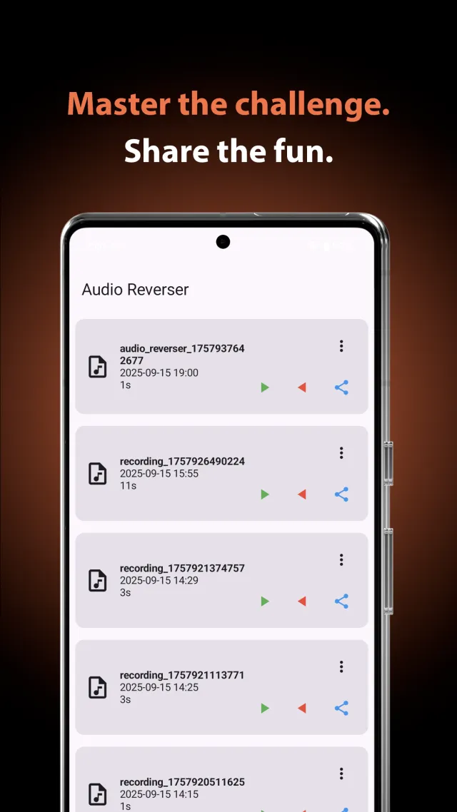 Reverse Audio: Reverse Singing - Screen 4