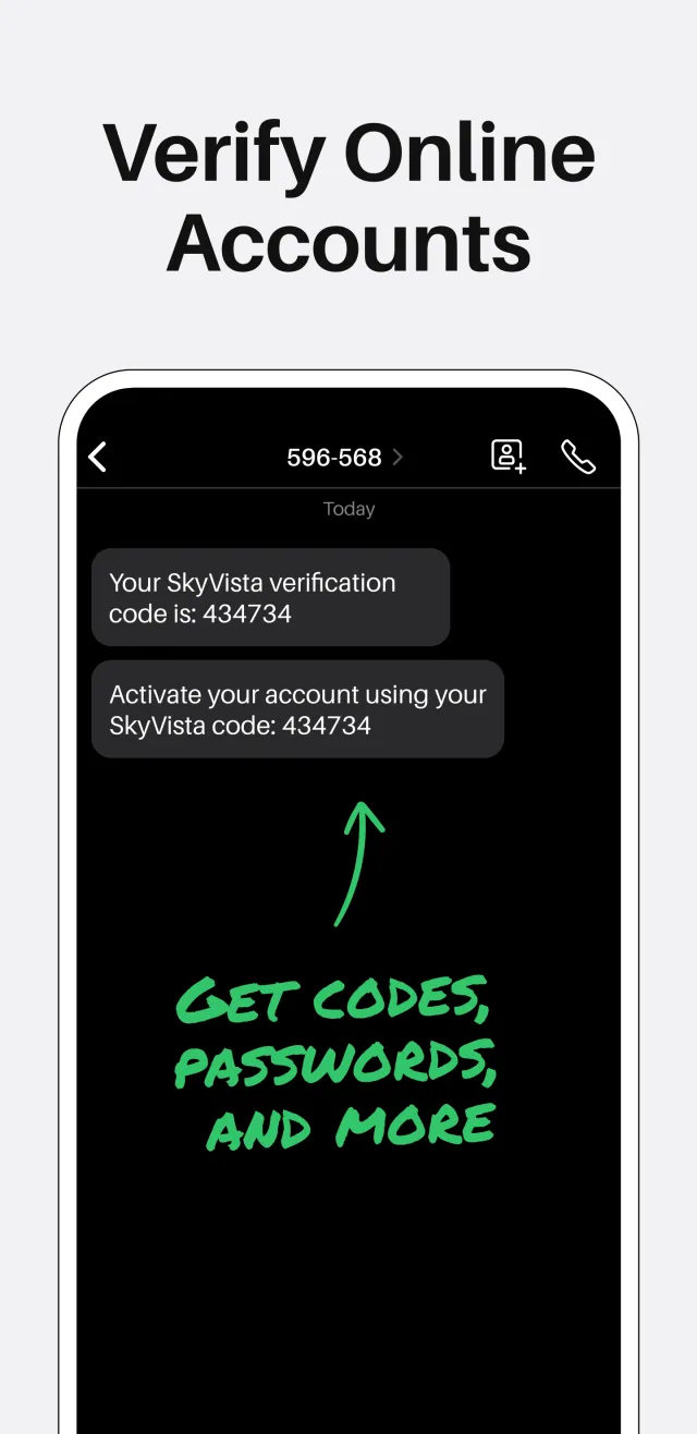 Sideline: 2nd Phone Line App - Screen 5