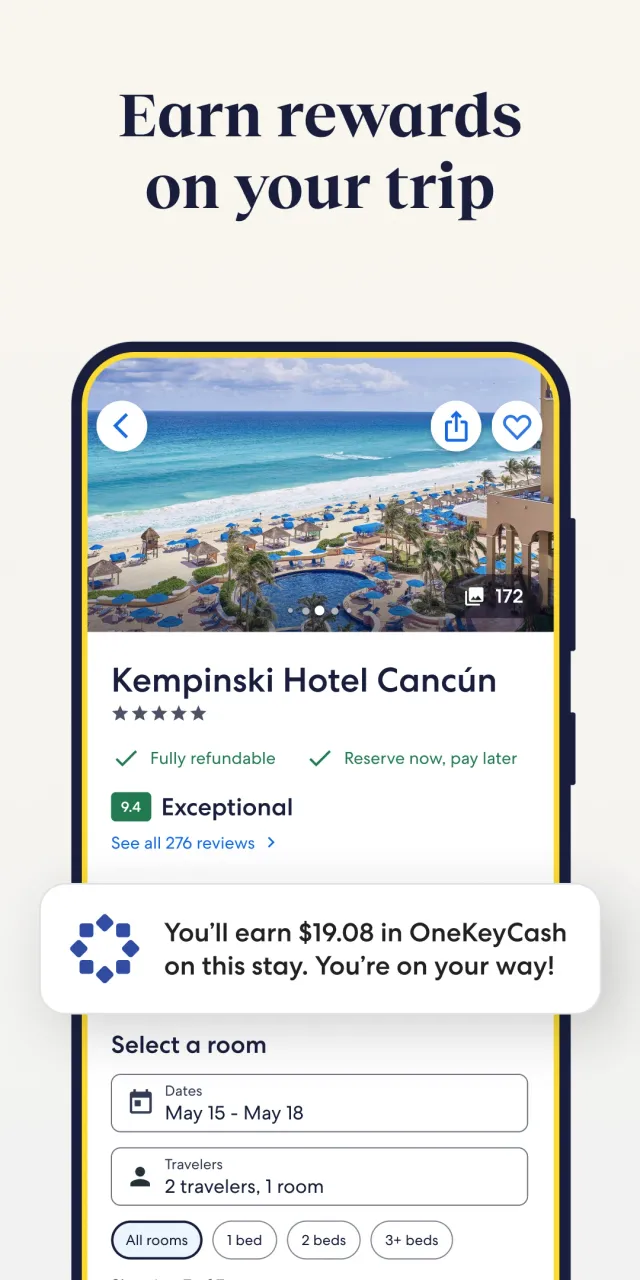 Expedia: Hotels, Flights, Cars - Screen 3