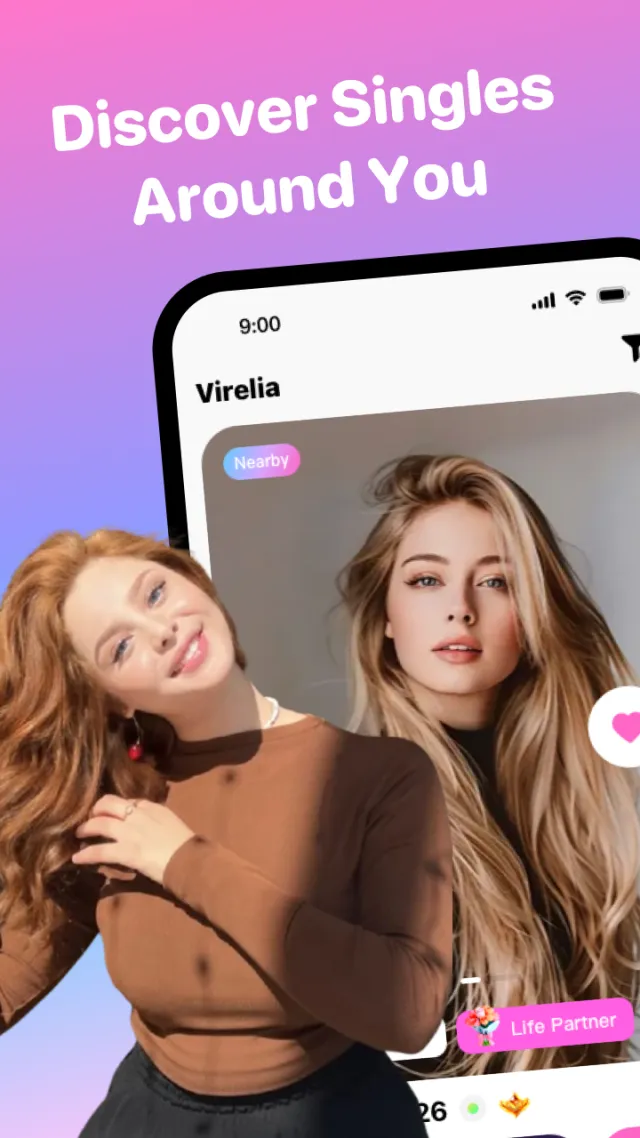 Virelia - Chat with Singles - Screen 2