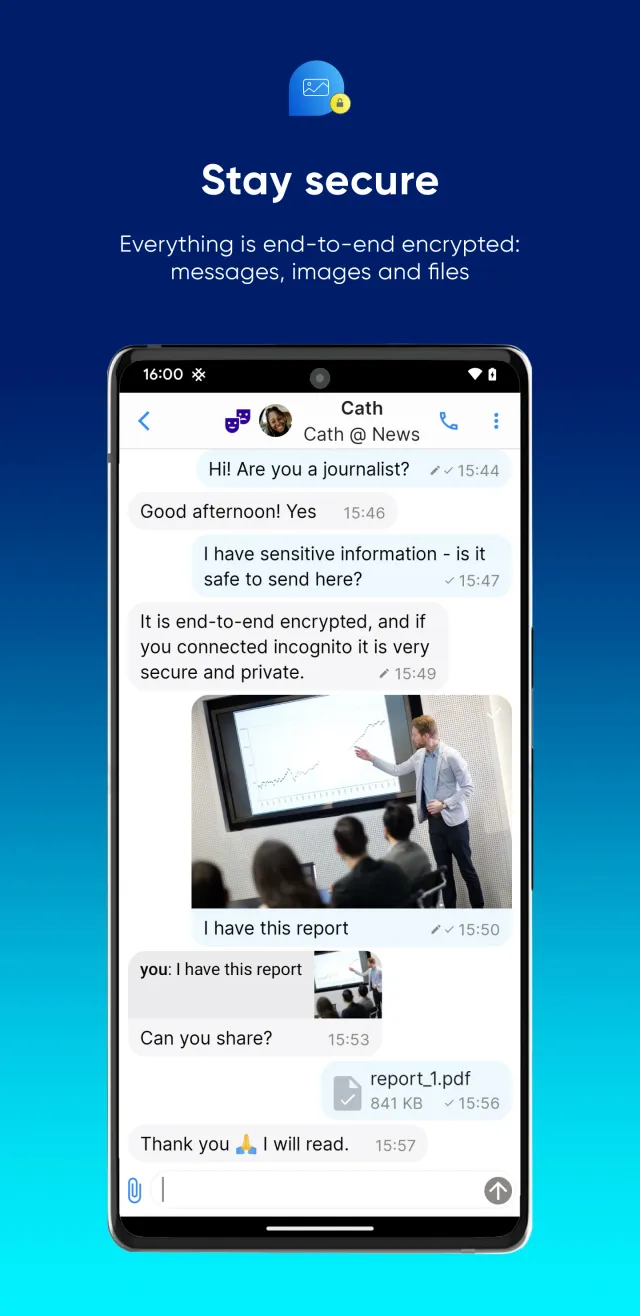 SimpleX Chat - Screen 5