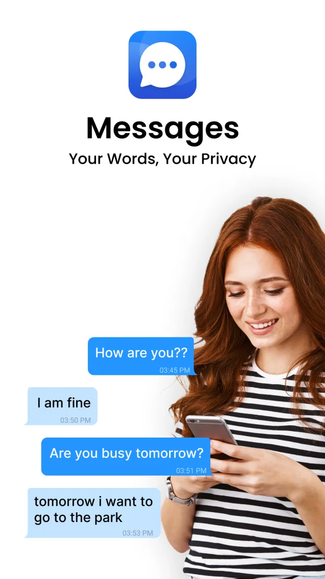 Messenger - SMS Text Messages - Screen 1