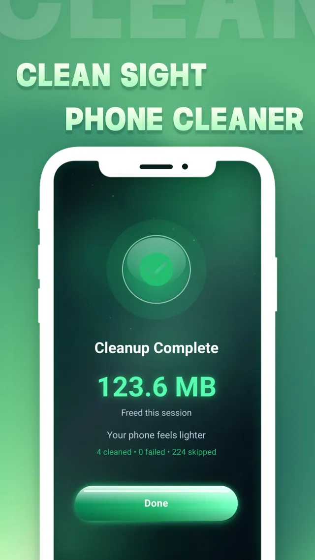 Clean Sight: Phone Cleaner - Screen 1