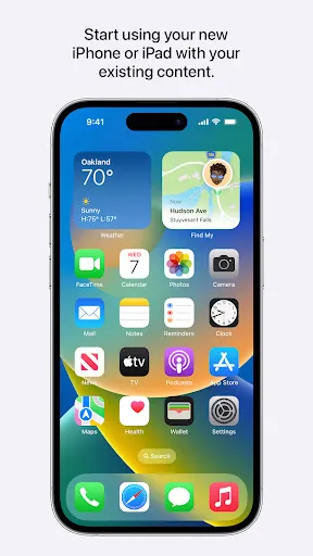 Move to iOS - Screen 3