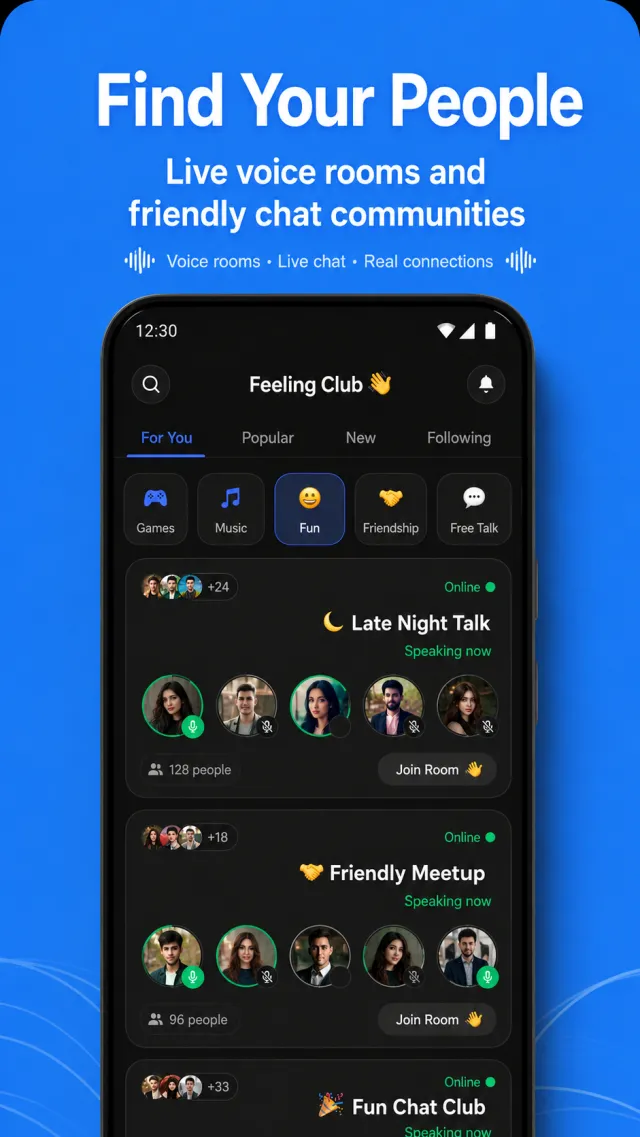 Feeling Club: چت و دوستیابی - Screen 5