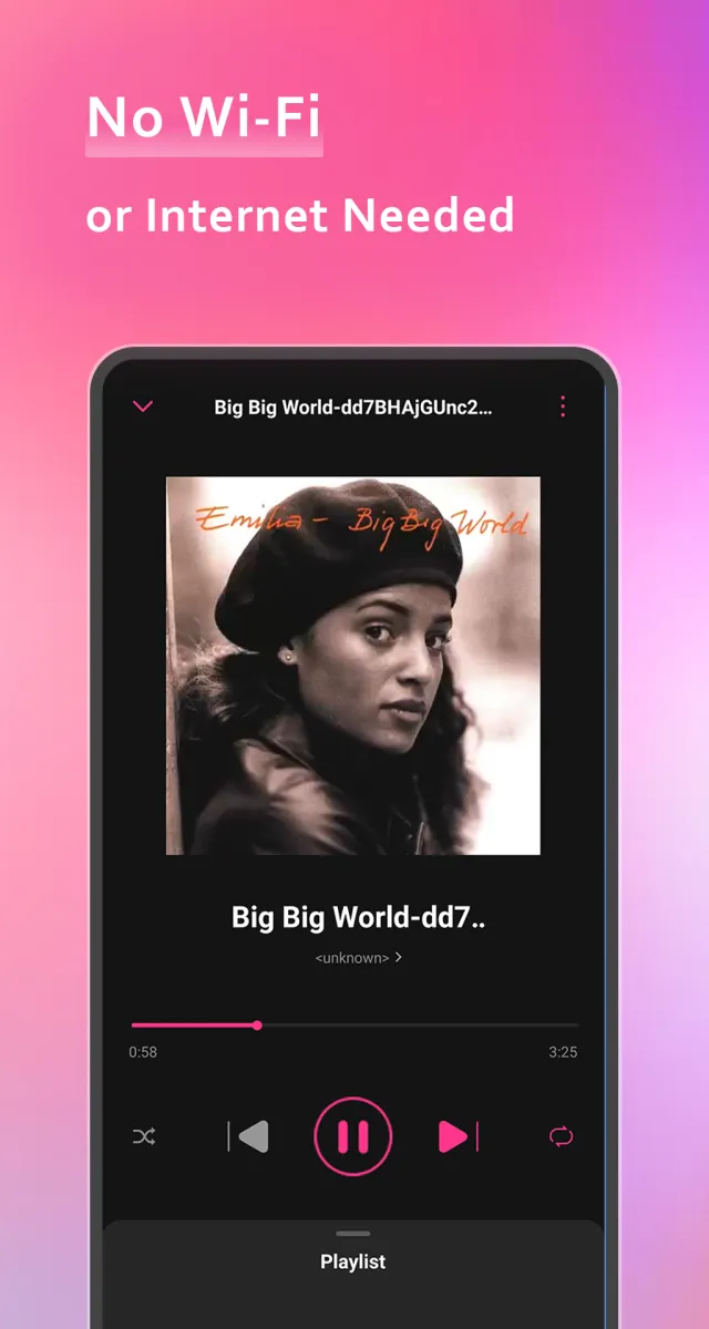 Offline Player - Suede - Screen 1