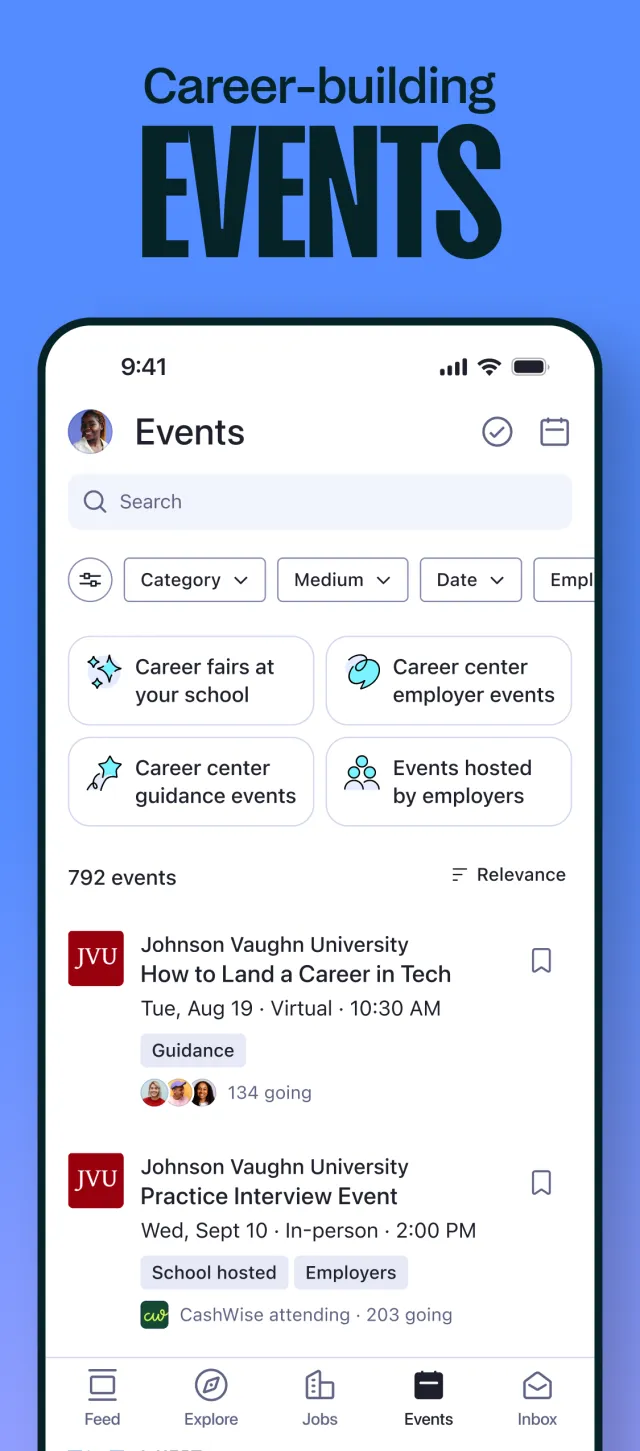 Handshake Jobs & New Careers - Screen 4