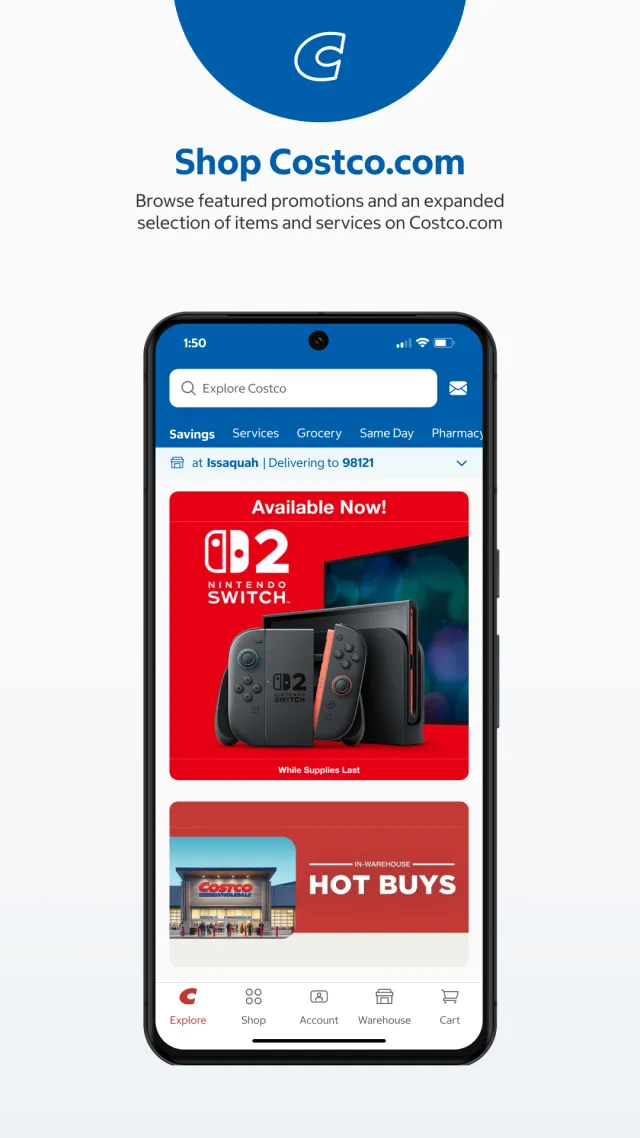 Costco Wholesale - Screen 1