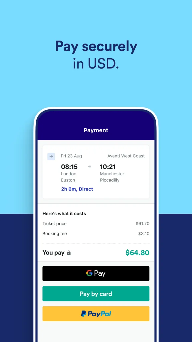 Trainline: Train travel Europe - Screen 8