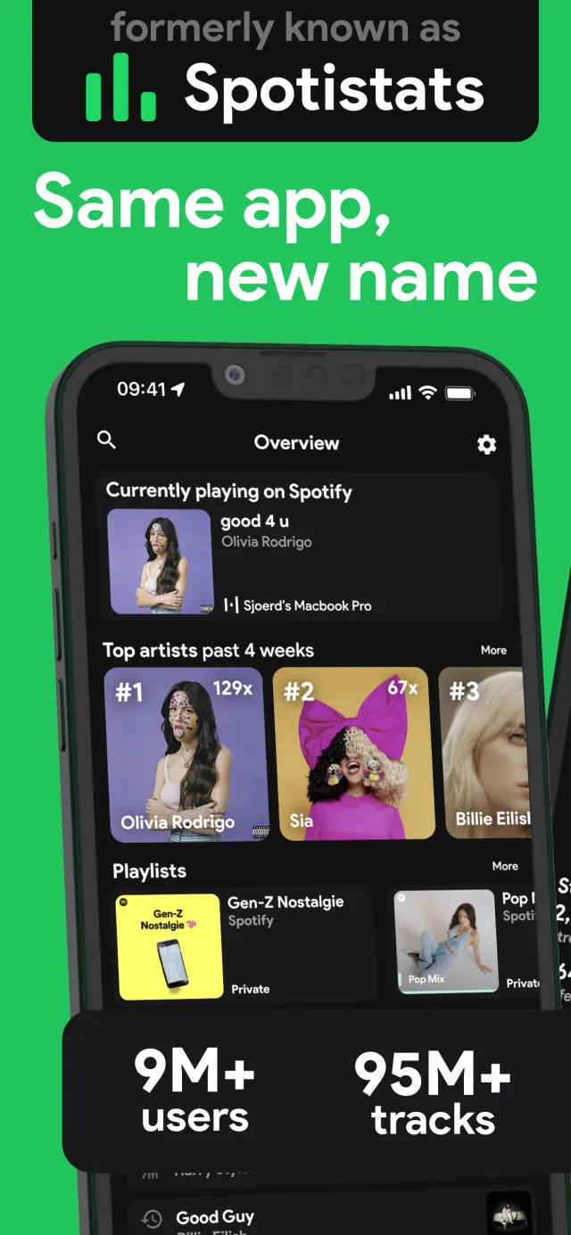 stats.fm for Spotify - Screen 1