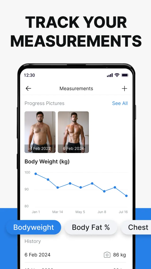 Hevy - Gym Log Workout Tracker - Screen 6