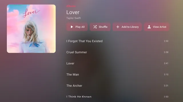 Radon Tunes for Apple Music - Screen 2