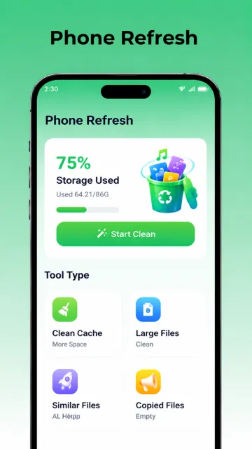 PhoneRefresh - Screen 2