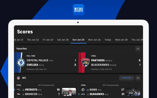 CBS Sports: Live Scores & News - Screen 7