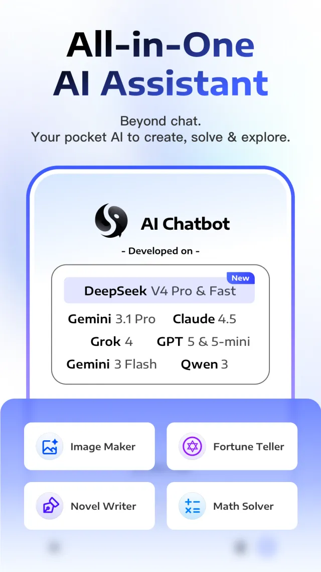 Deep Think - AI Seek Chatbot - Screen 1