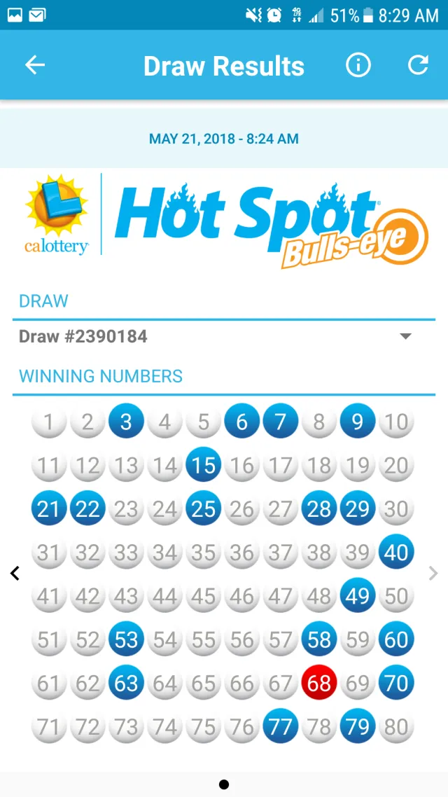 CA Lottery Official App - Screen 6