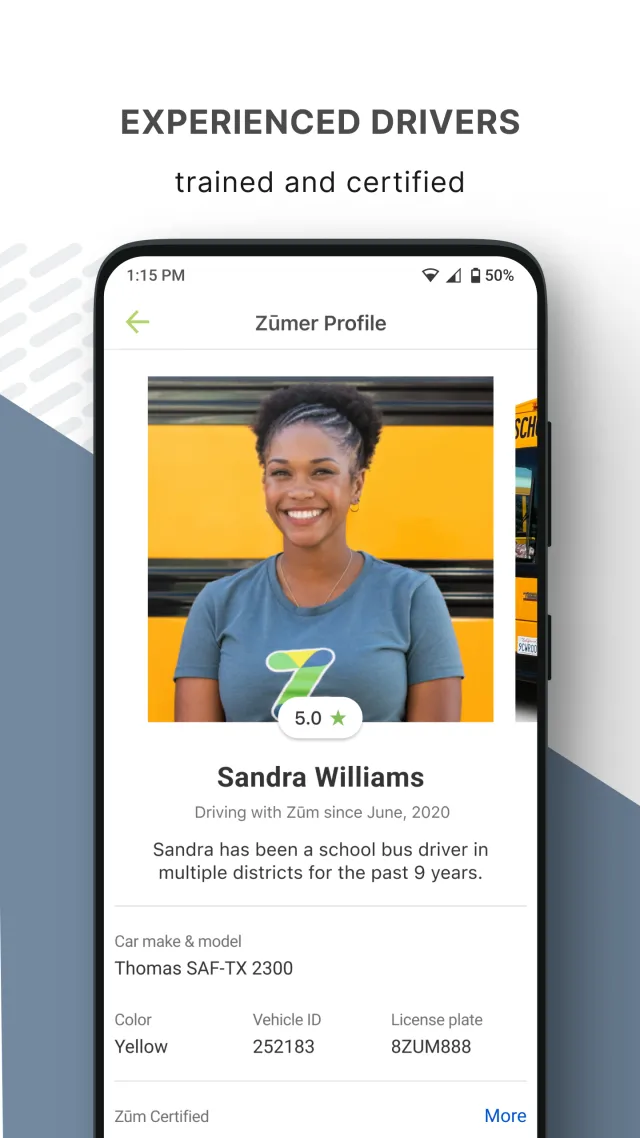 Zum - Student Transportation - Screen 4
