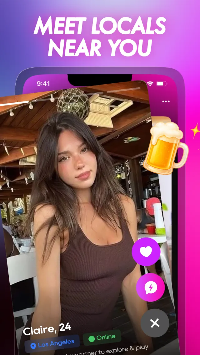VibeNow: Dating Chat & Flirt - Screen 1