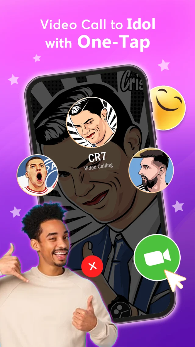 Idol Prank Video Call & Chat - Screen 3