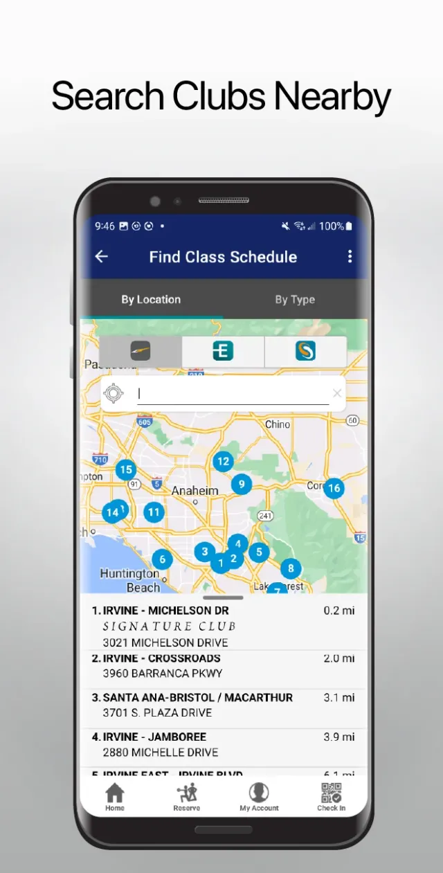 LA Fitness Mobile - Screen 2
