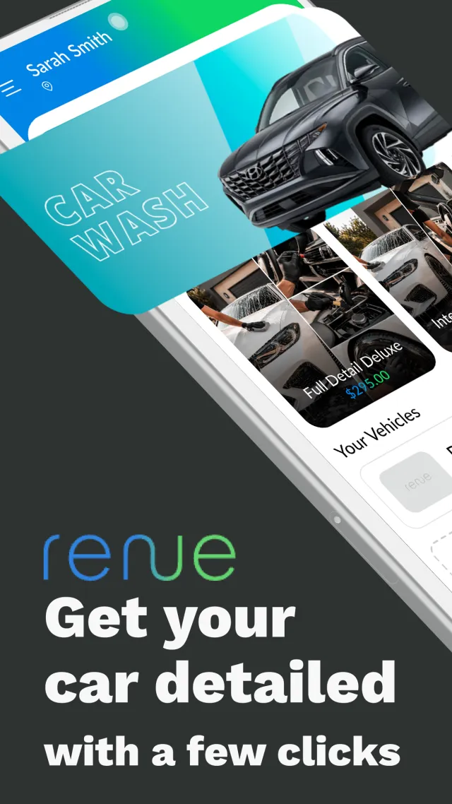 Renue: Mobile Car Detailing - Screen 1