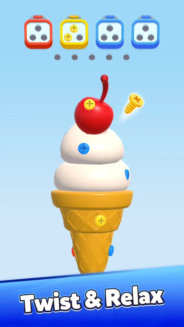 Screw Out 3D: Nut Sort Jam - Screen 1